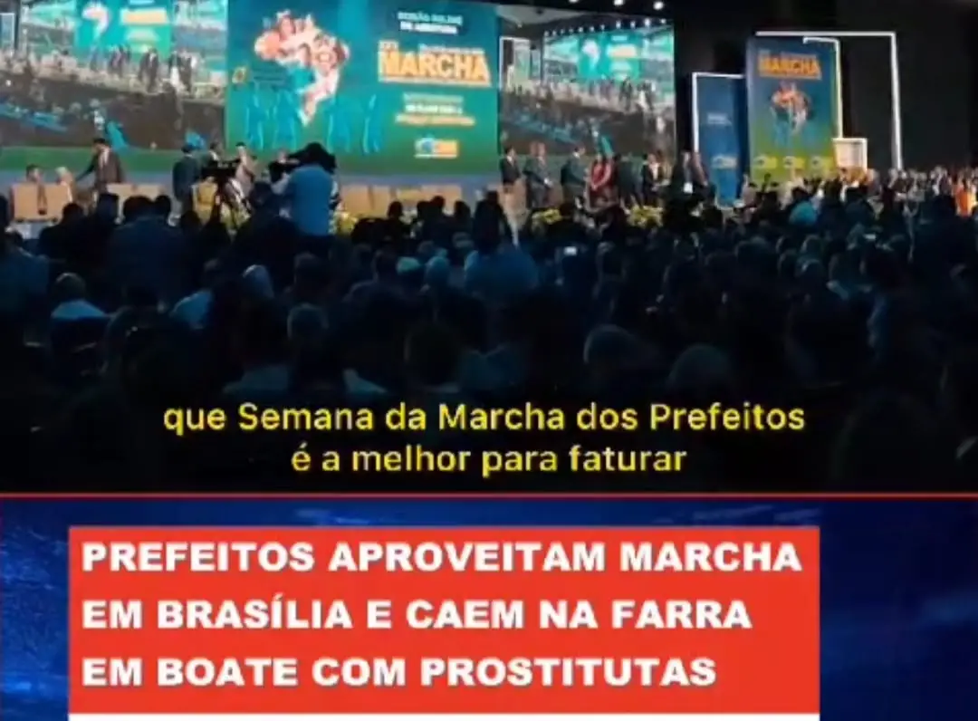 ASSISTA AO VÍDEO! Prefeitos aproveitam marcha em Brasília e caem na farra  em boate com prostitutas - EA Notícias