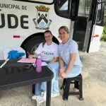 EM LAURO MULELR/SC ÔNIBUS DA SAÚDE AVANÇA PELO INTERIOR E REALIZA ATENDIMENTOS EM SANTA ROSA.