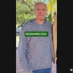 HOMEM ESTÁ DESAPARECIDO. “Esposa pede ajuda via EA Notícias.”