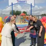 DIAMANTE REVITALIZA PARQUE INFANTIL DA FUNDAÇÃO JOANNA DE ANGELIS.