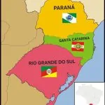 E SE PARANÁ, SANTA CATARINA E RIO GRANDE DO SUL FOSSEM UM PAÍS? A população seria de 31 milhões de habitantes.