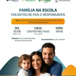 CEGERO PROMOVE NOS DIAS 20 E 27 DE AGOSTO A 5ª EDIÇÃO DO PROJETO “FAMÍLIA NA ESCOLA”.