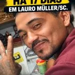 Em Lauro Muller/SC homem de 24 anos está desaparecido há 17 dias.