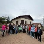 PROGRAMA A CASA É SUA ENTREGA TERCEIRA MORADIA E AUTORIZA CONSTRUÇÃO DA QUARTA UNIDADE EM LAURO MÜLLER/SC.