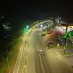 REPORTAGEM ASSISTA! Iluminação da ciclovia transforma chegada de Lauro Müller/SC e marca uma nova paisagem para a cidade.