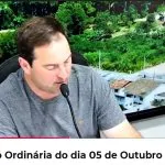 PODER LEGISLATIVO DE PEDRAS GRANDES/SC. “Reunião do dia 05/10/26